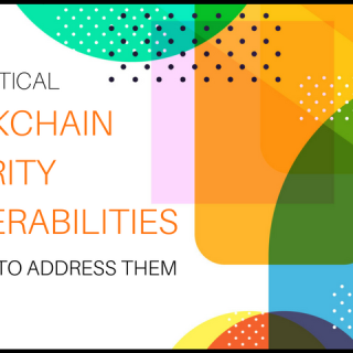 Blockchain security vunerabilities