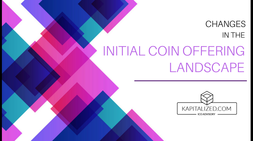 Changes in the ICO Landscape