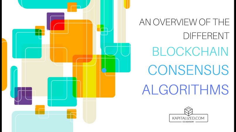 Different Blockchain Consensus Algorithms