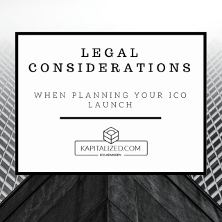 Legal Considerations When Planning Your ICO